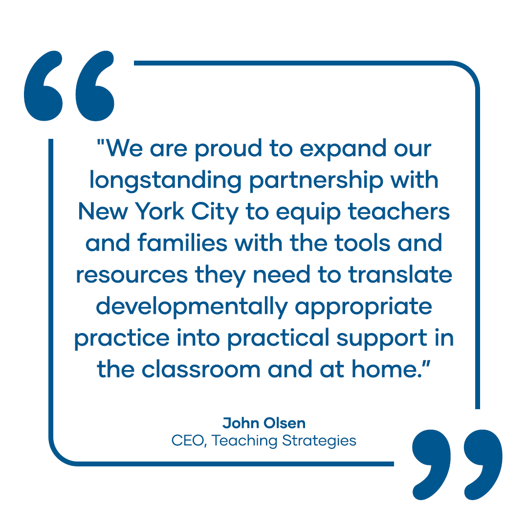 TeachStrategies's tweet photo. We are excited to announce @NYCSchools is expanding its partnership with Teaching Strategies as part of a citywide campaign to dramatically strengthen literacy and bring our content, tools, data, and support to their early childhood programs. #NYCReads 
https://t.co/Xw2k5XYMuf https://t.co/wZNavuVLyl