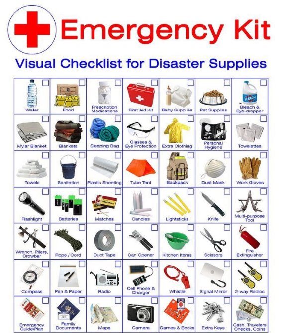 PlanoEM's tweet photo. In an emergency, being prepared to survive for multiple days is essential. This requires having your own food, water, &amp; other necessary items. Consider a disaster supplies kit that includes all the essential items to ensure readiness. #Plano Be prepared, not scared!  #Ready https://t.co/SCiRhBWP9c