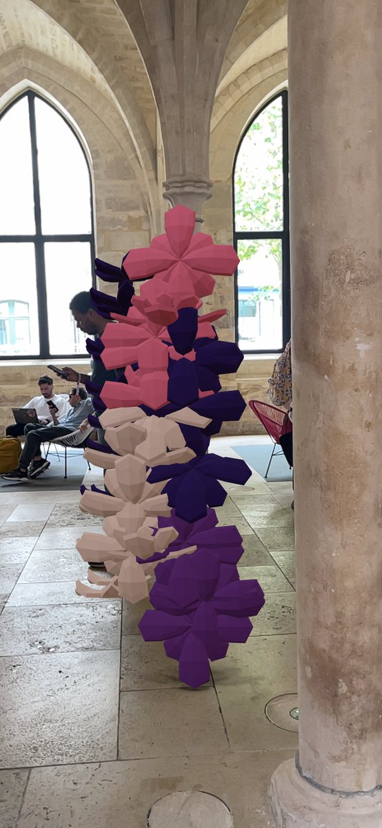 Celearncrypto's tweet photo. Augmented reality meets NFT 👁!

Minted this cool regenerative art installation by @MentaportInc &amp; @InfinityKeys at @EthCC ✌🏼

Thanks @andyboyan ❤️ https://t.co/S7Lefuukuz