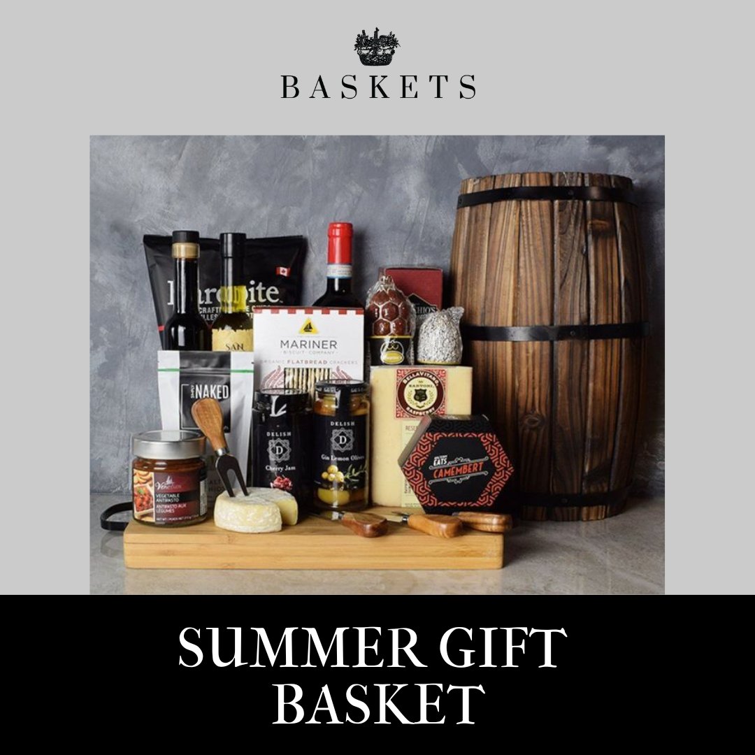 Connecticut Baskets' Gourmet Gift Baskets come in various styles and assortments to ensure the best culinary experience for your friends and loved ones.
For More:tinyurl.com/33tvf84k
#SummerSizzleGifts,#SunshineSurprises,#SummerDelights,#BeachBounty
