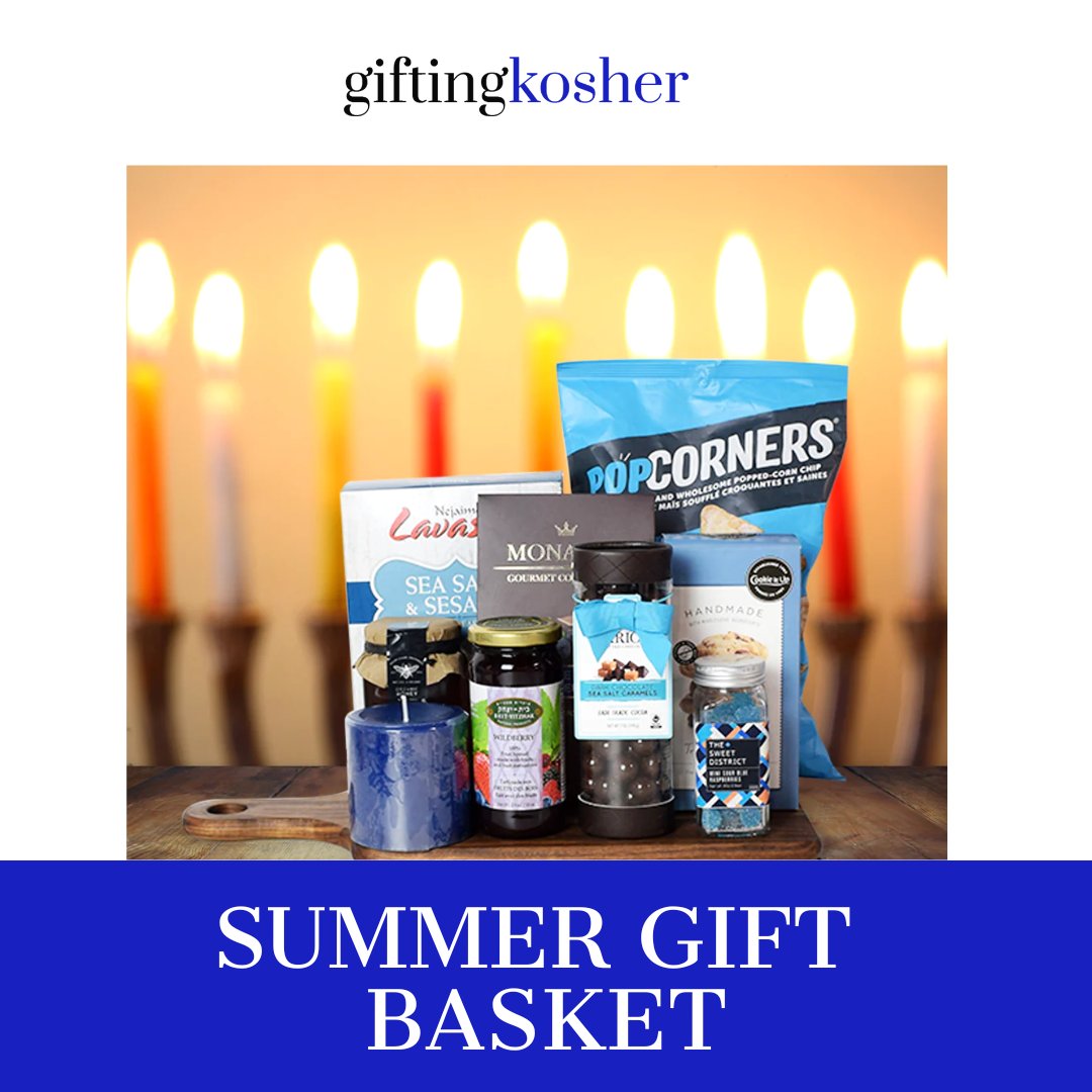 Gifting Kosher features an extensive collection of kosher gift baskets that include many kosher snacks, kosher wines, kosher chocolates packaged beautifully in a basket.
For More:tinyurl.com/4f9ajf63
#SummerSizzleGifts,#SunshineSurprises,#SummerDelights,#BeachBounty