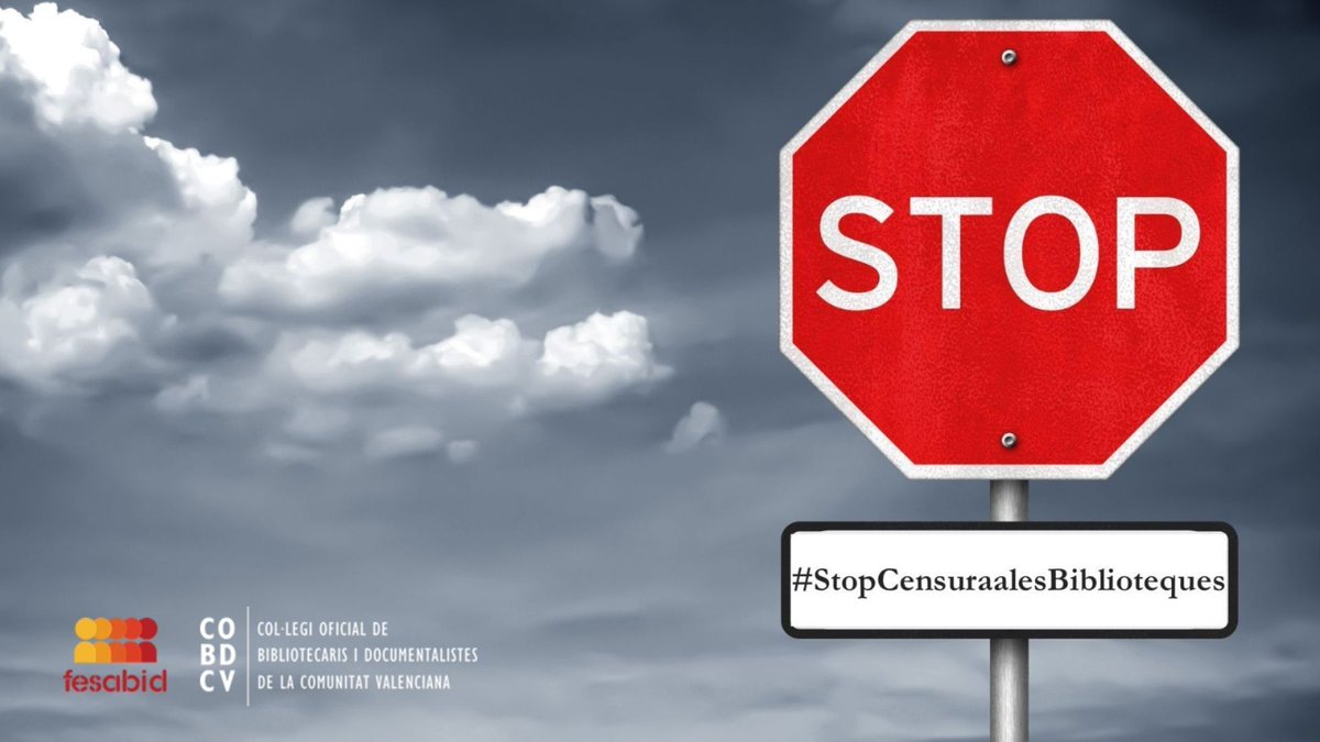 Aquest  21 de juliol, fem que les xarxes socials s'inunden amb imatges de biblioteques contra la censura! 
Adjuntem un cartell per a compartir amb l'etiqueta  #NoCensuraenBibliotecas acompanyat de la frase: 
Les biblioteques són espais de llibertat.
<a href="/fesabid/">FESABID</a>