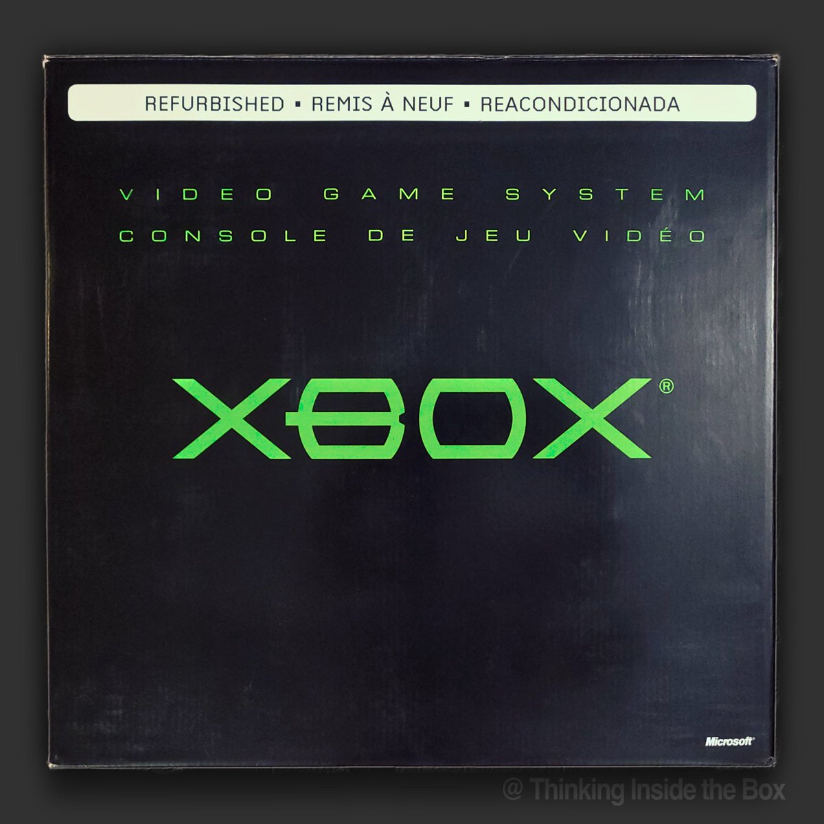 Thinkboxpodcast's tweet photo. Hello everyone! Today's box/bundle spotlight is the 136th and features the US/Canadian Refurbished. Wanna see more? Follow the link below!

https://t.co/Z6g4PPdagJ… #Microsoft #OriginalXbox #retrogames #retro #Xbox https://t.co/TukXThIw40