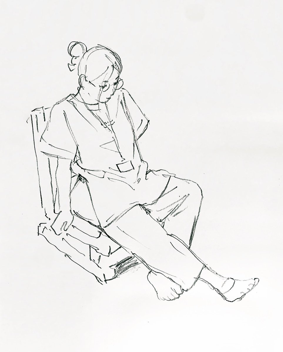 毎週描いたものを見ると、その日の仕事の流れとかコンディションとかいろいろと絵に出てしまうものだなと思いました。 