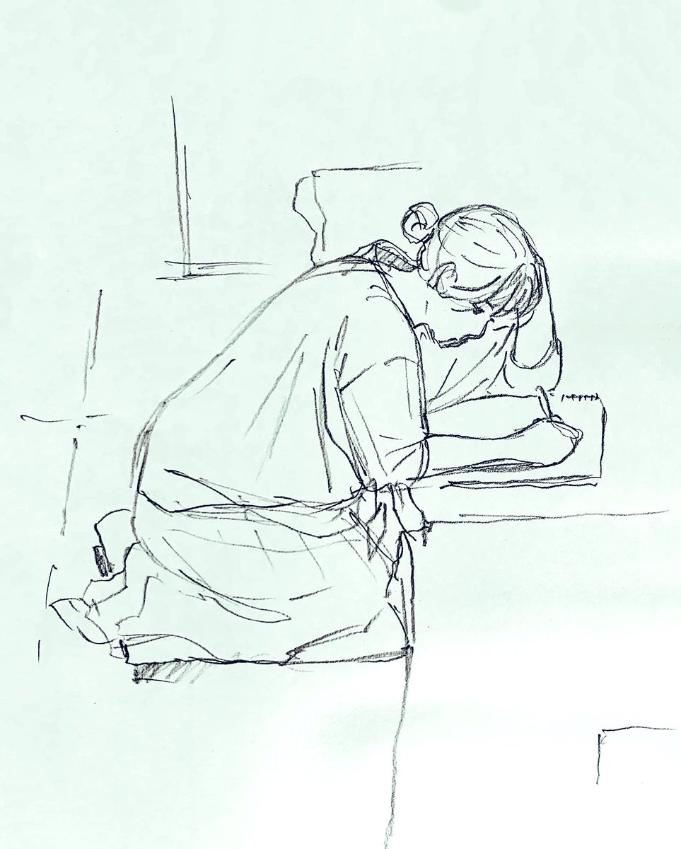 毎週描いたものを見ると、その日の仕事の流れとかコンディションとかいろいろと絵に出てしまうものだなと思いました。 