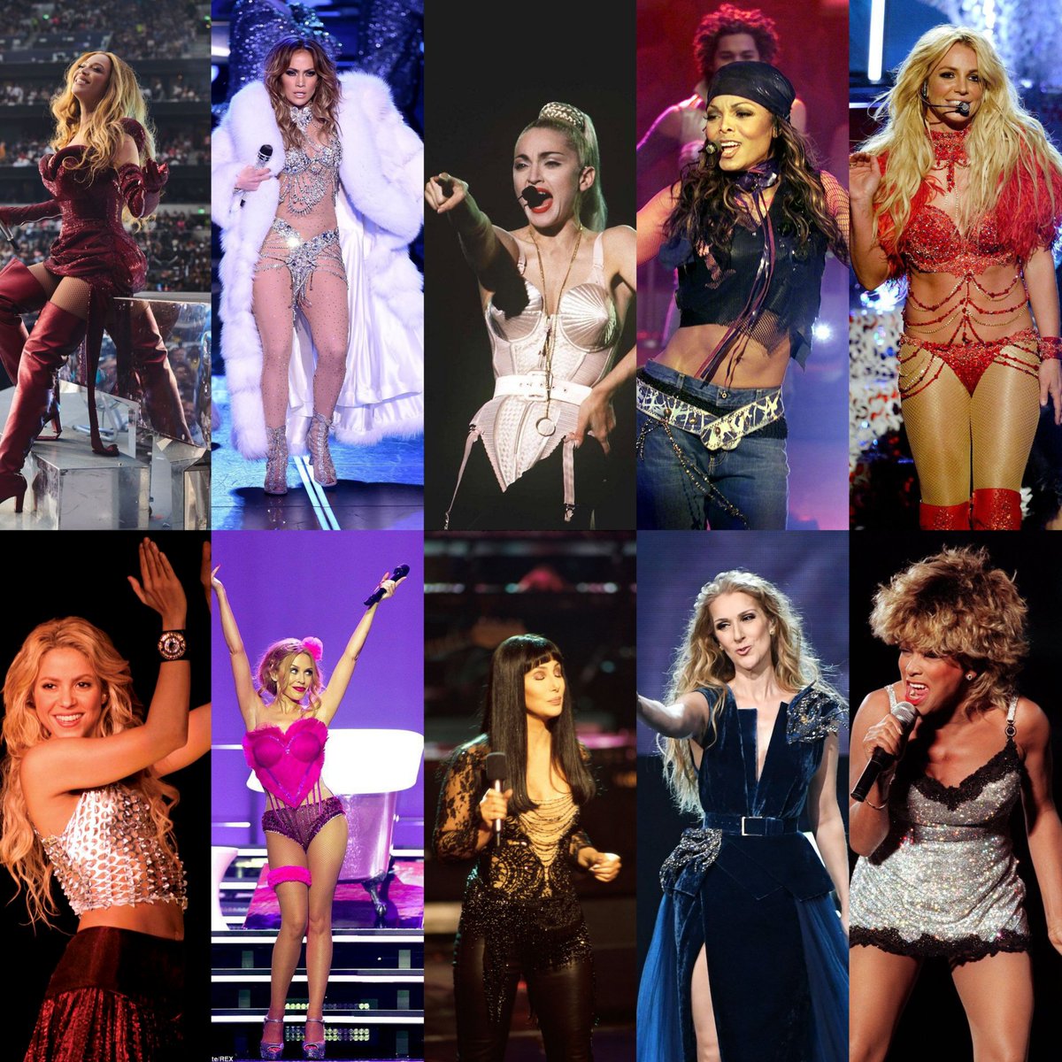 POV: YOU'RE LOOKING AT THE GREATEST FEMALE PERFORMERS OF ALL TIME