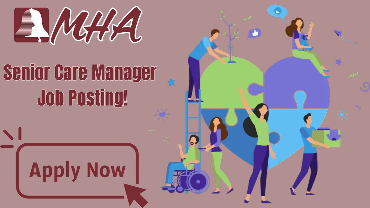 📢 Job Opportunity: Senior Care Manager in Newburgh! 📍

Seeking a Senior Care Manager to provide care management for the Health Home Care Coordination Program. Mentor other care managers and promote an inclusive environment.
Apply now at buff.ly/3KBhoJA 
#CareManager