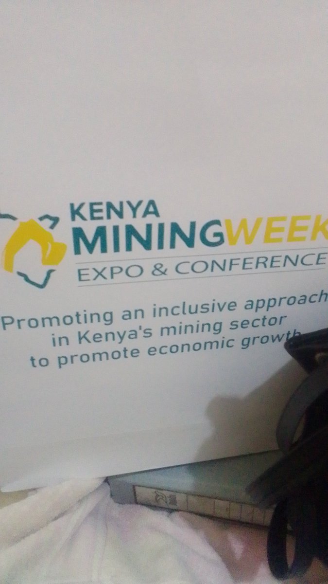 Mulamz's tweet photo. It was indeed an amazing two days event in Nairobi as I represented KECBO  at the Kenya mining looking forward to partnerships for a more inclusive mining sector targeting value addition and environmental protection.Thank you for the invite 
@Kenyamining week.
#kenyaminingweek https://t.co/HnHmS5UZBX