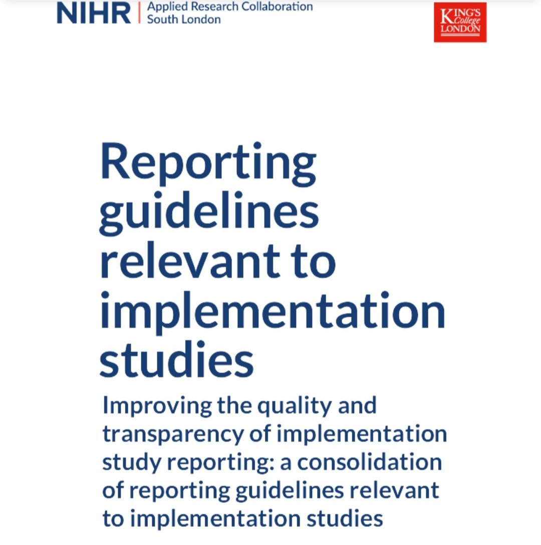 Louise Hull (@louisehull9493) on Twitter photo *New #impsci resource* to support quality and transparent reporting of implementation studies. Available <a href="/EQUATORNetwork/">EQUATOR Network</a> and <a href="/ARC_S_L/">NIHR ARC South London</a>. Read related blog here equator-network.org/category/blog/. Please share! *New #impsci resource* to support quality and transparent reporting of implementation studies. Available <a href="/EQUATORNetwork/">EQUATOR Network</a> and <a href="/ARC_S_L/">NIHR ARC South London</a>. Read related blog here equator-network.org/category/blog/. Please share!
