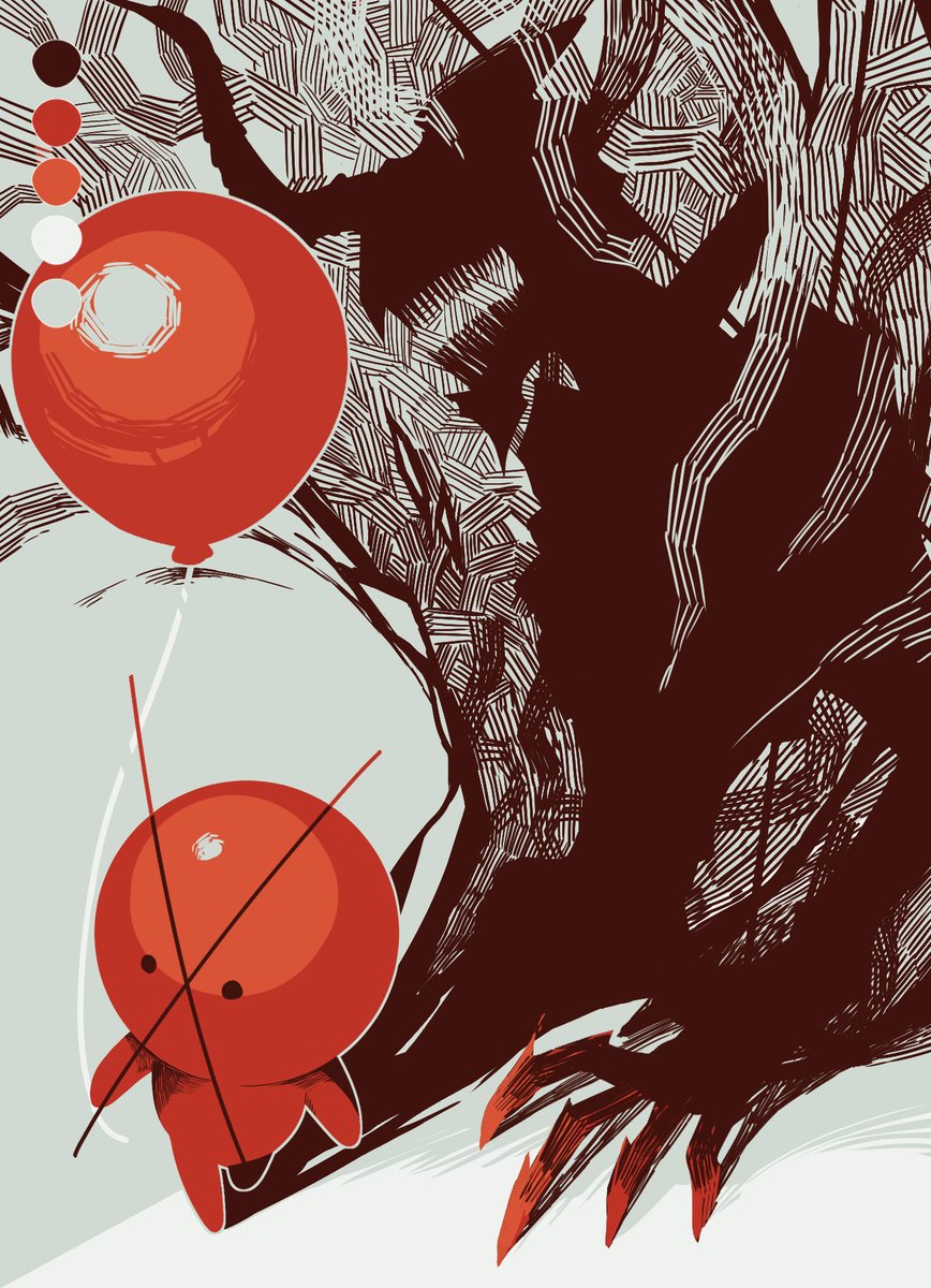 # リプをもらった番号の色で絵を描く
01 狐の嫁入り キキキ