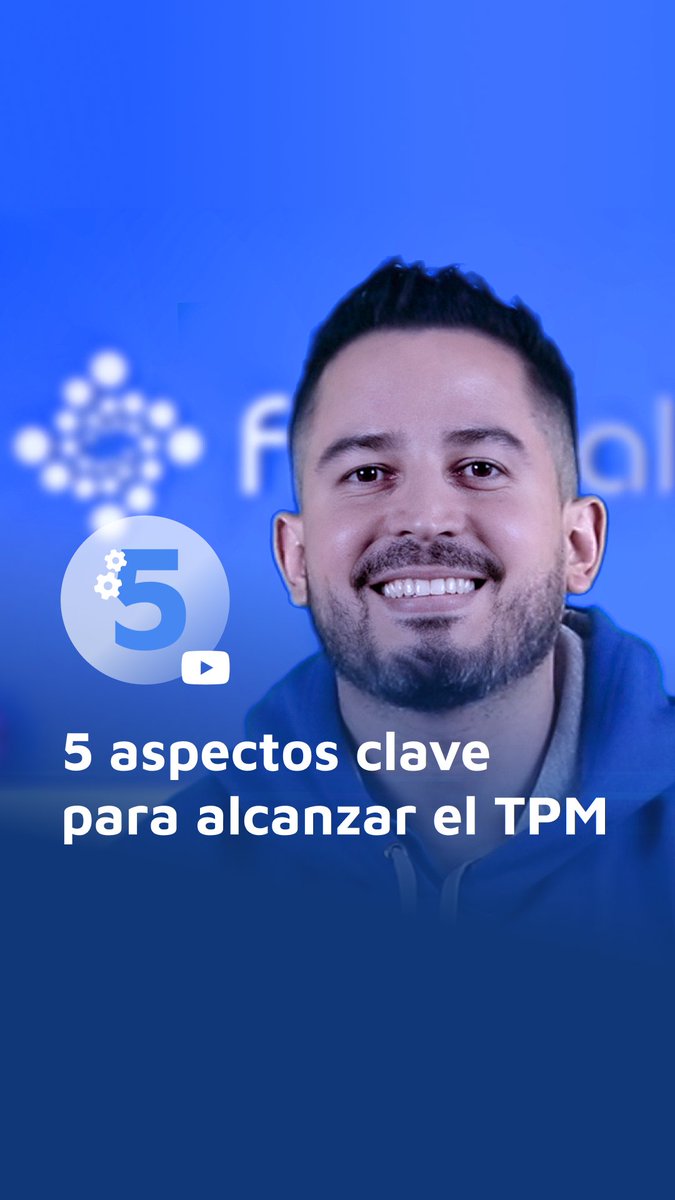 Hoy te queremos compartir 5 aspectos claves para un buen Mantenimiento Productivo Total o TPM. 🙌🏻

También tenemos esta guía completa con todos los pasos que necesitas saber para realizar un buen Mantenimiento Productivo Total. hubs.ly/Q01W_sXq0