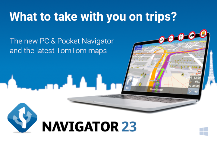 mapfactor's tweet image. Planning a #travel? Take advantage of the new PC &amp;amp; Pocket Navigator for #Windows and #WinCE with the latest #TomTom maps (version 84). 
New TomTom maps available also for Navigator for #Android and #iPhones.
#gpsnavigation #mapfactor #navigator #navigationapp #driving #navigation