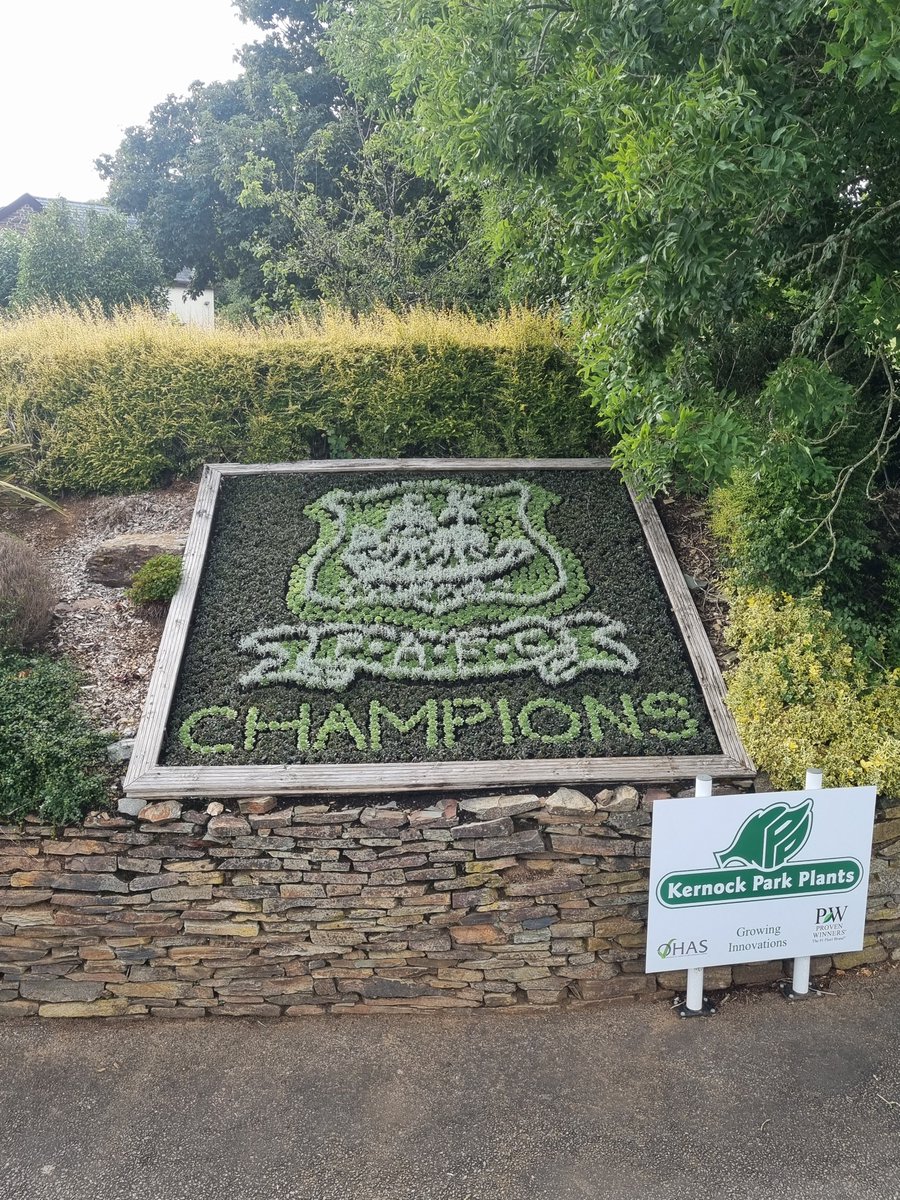 As fans of the Mighty Greens (Plymouth Argyle #PAFC), we decided to celebrate the new EFL football season and the fact that Plymouth are #CHAMPIONS of <a href="/EFL/">EFL</a> League  1 with a brilliant carpet bed. What a beauty it is…. COYG!

<a href="/Argyle/">Plymouth Argyle FC</a>247 @Argyle <a href="/TheArgyleTrust/">Argyle Fans’ Trust</a> <a href="/Pasoti1/">Pasoti</a> <a href="/ArgyleYap/">Plymouth Argyle Yap</a>