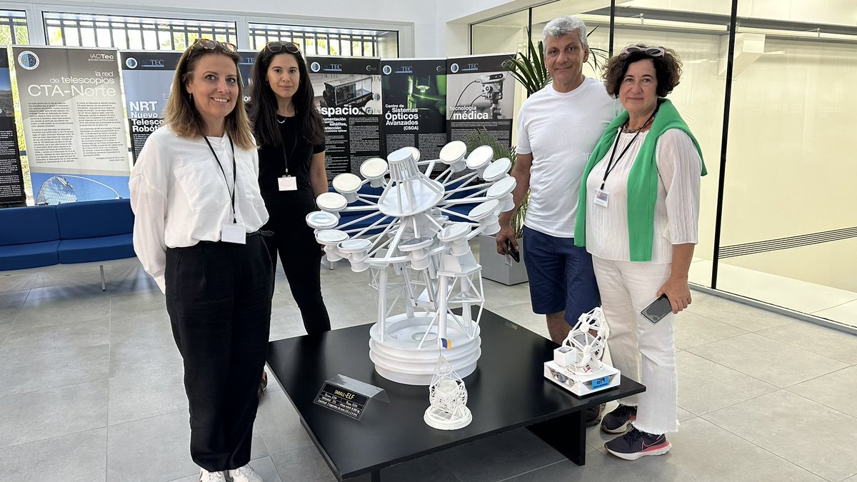 Greek teachers discovering the @iac_astrofisica ! Thank you @nuclio_pt ! #AEACI2023