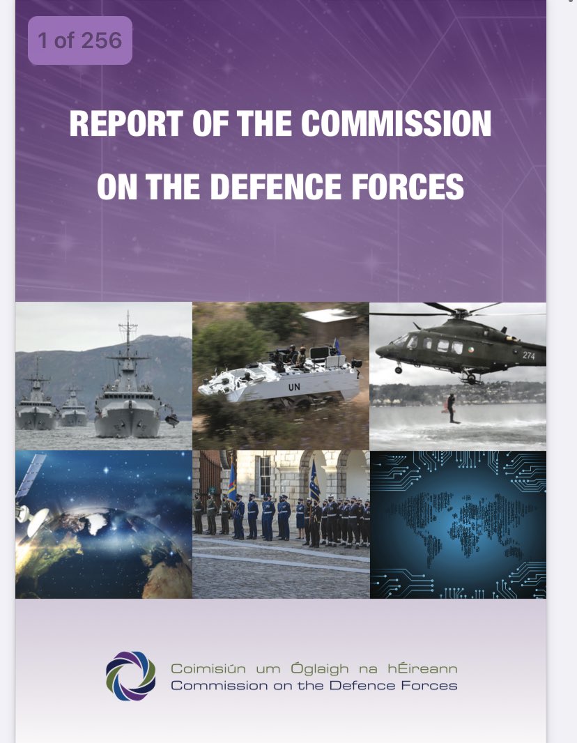 RACO_DF's tweet photo. “The Commission believes that international liaison and co‐operation between @DefenceForces and the armed forces of other countries should be enhanced and strengthened with the immediate creation of a Defence Attaché network.” Hopefully much progress made here by @IRLDeptDefence! https://t.co/NeqbzWcAxX