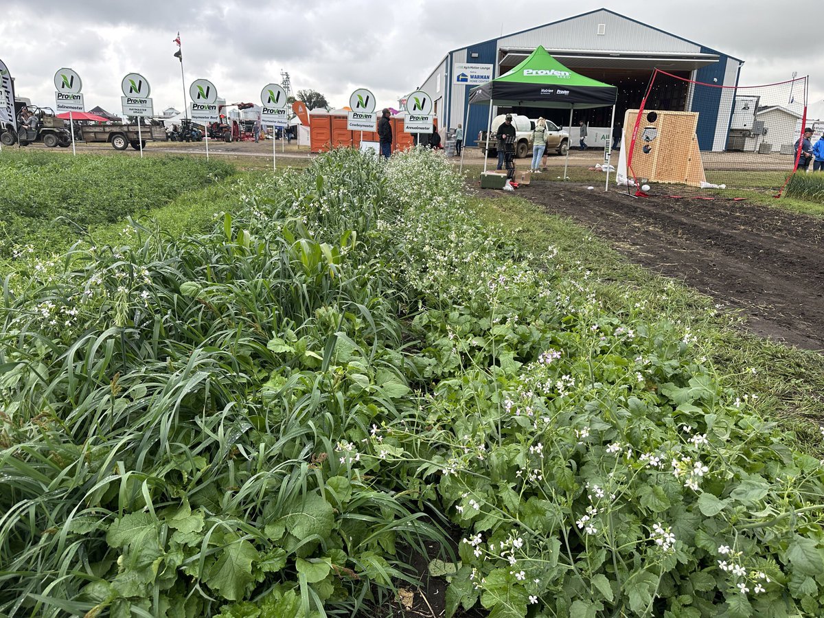 Proven Seeds has a  great display on building more biodiversity into your rotation at Ag in Motion this week! Be sure to check it out. <a href="/ProvenSeed/">Proven Seed</a> <a href="/NutrienAgCda/">Nutrien Ag Solutions Canada</a> #AIM23