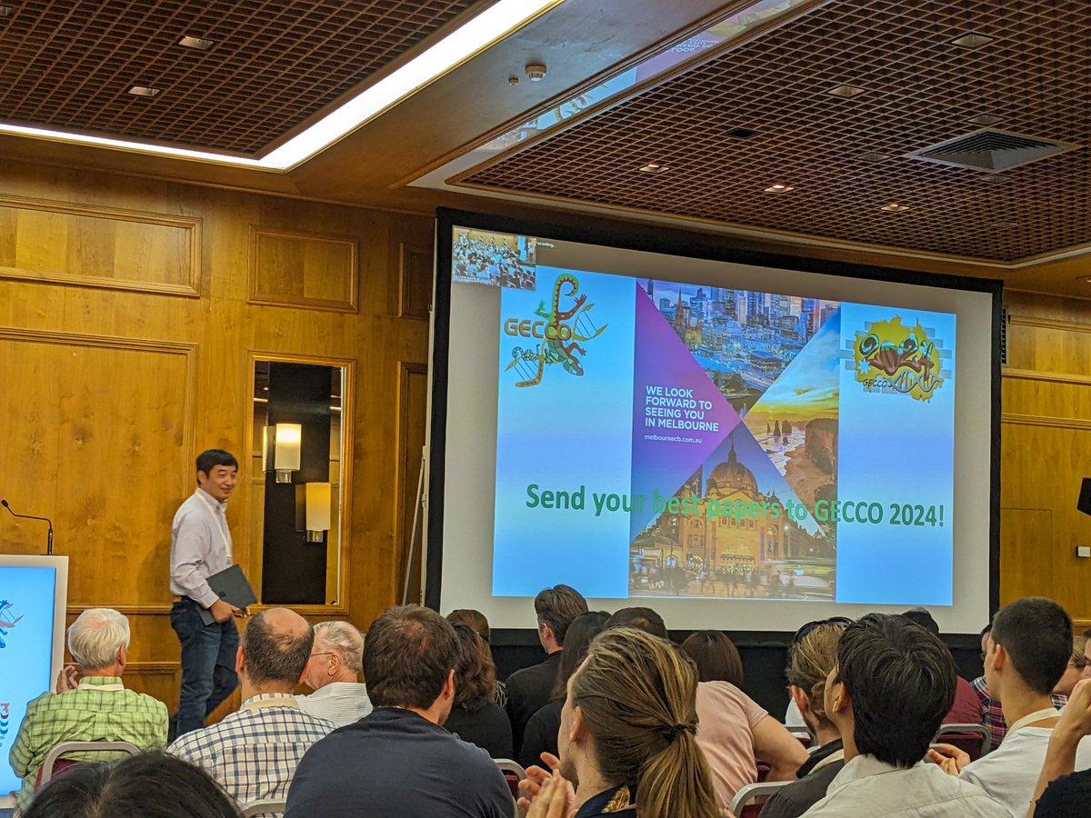 #GECCO2024 will be held as a hybrid event in Melbourne, Australia. We look forward to seeing you there either in person or online!