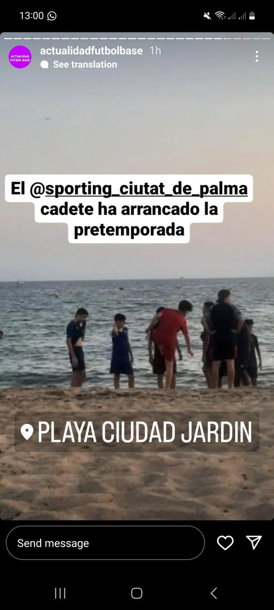 Els clubs haurien de prohibir als  entrenadors sonats, començar pretemporades de futbol base 2 mesos abans de l'inici de la competició, i a damunt a la platja 🤦‍♂️