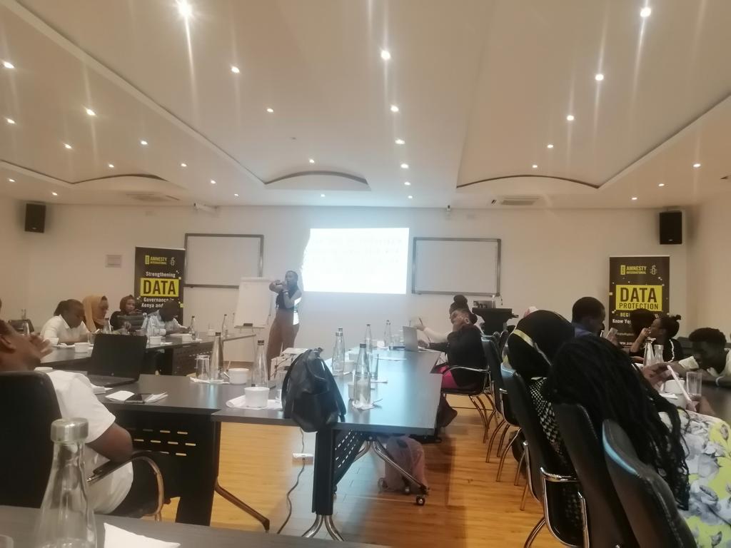 Information sharing  on data protection. #DigitalRightsKE #DataprotectionKE @amenestyinternational