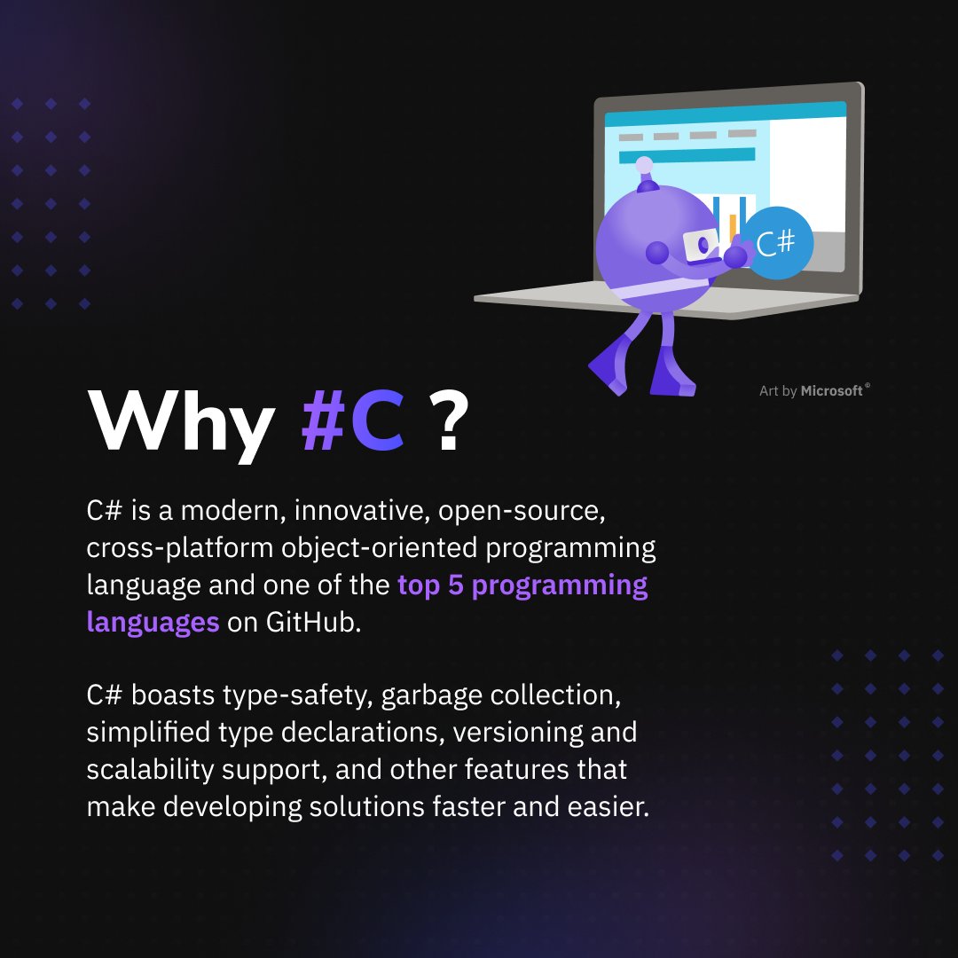 dotnetcoimbra's tweet photo. Explore the world of .NET, a powerful and versatile developer platform by Microsoft. From web to mobile to desktop applications, it supports multiple languages like C#, F#, and Visual Basic.

Stay tuned for more fascinating insights into the incredible possibilities of .NET! https://t.co/kKd8bAouqh