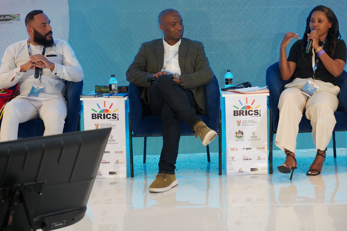 NYDARSA's tweet photo. “Unlocking opportunities through the African Continental Free Trade Agreement.”
#BRICS2023 #BRICSYouthZA2023 #BRICSYouthSummit9 #BRICSSummit2023 #BRICSYouthInAction #BRICSYouthLeaders #BRICSYouthInclusion #BRICSFutureNow #BRICSYouthNetwork #Mzansi #Durban #eThekwini #Brazil #Russia #China #India #SouthAfrica #MandelaDay #wednesdaythought #BRICSInAfrica2023