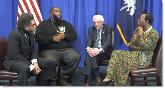 Remember when @CornelWest, @ninaturner, and @KillerMike worked to help @BernieSanders' campaign and message?

Now that Cornel West is running, where is Bernie Sanders now? Endorsing Biden ??!!

#CornelWest2024 https://t.co/SkTuu23Kgu