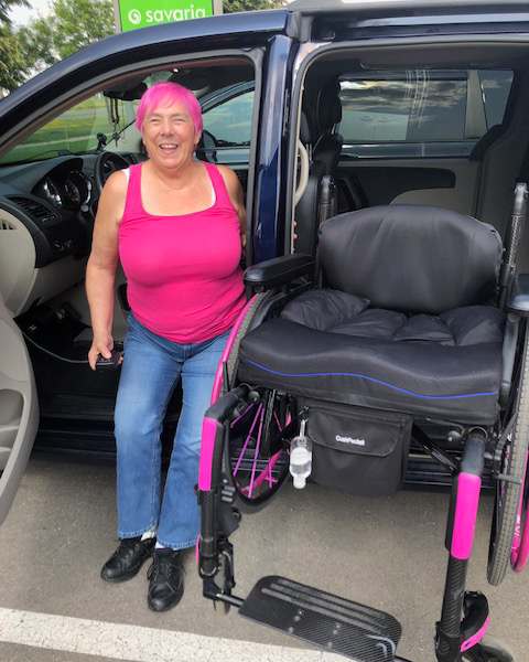 SilverCrossAuto's tweet image. We're in Pauline's Barbie world! She rocks her pink hair, outfit, and wheelchair. Now, she'll be going around town in her 2015 Dodge Caravan with a new Adapt Solutions SPEEDY-LIFT. 💗 We can adapt almost anything. Call us at 1.844.799.5464 to discuss your unique needs!
