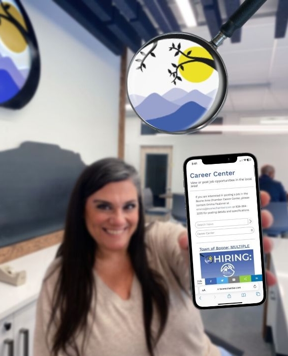 BooneNCChamber's tweet photo. You know the drill... check out our Career Center because it's #WataugaWorkforceWednesday! π² https://t.co/kgXjkVUjFu
Have a job you want posted? Email Emma Faulkner, Content Manager, at emma@boonechamber.com π
#828isgreat #boonenc #workforcedev #bizinboone https://t.co/I2u7hEdiVQ
