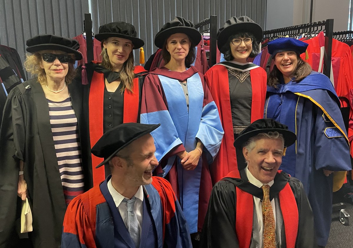 #WeAreUoS Behind the scenes at the graduation ceremony today. Our sincere congratulations to all our English graduates, again, from all the staff on the platform, and from those who can't be with you today. Enjoy your celebrations - you deserve it! #Graduation2023