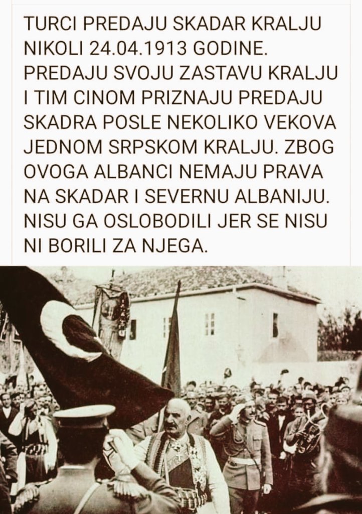 То што су Албанци икада у историји заузели пушком ..може се у једну пластичну кесу ставити