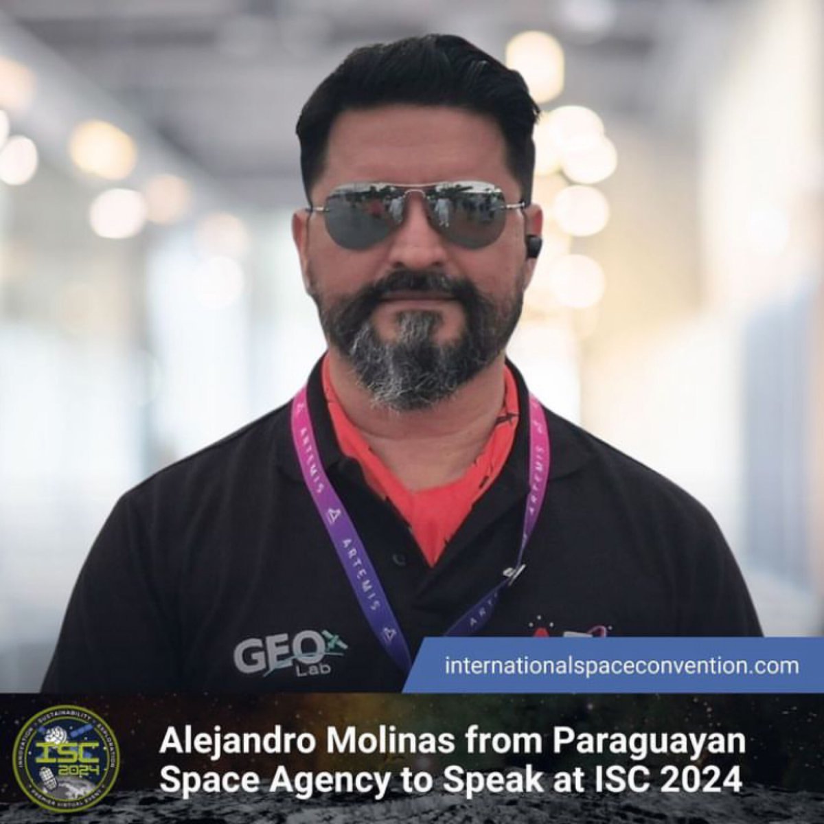 We are thrilled to announce that Alejandro J. Roman Molinas will be joining us as a speaker at the International Space Convention 2024! 🌍

🌟 Read the full story at: 
internationalspaceconvention.com

#ISC2024 #NewSpace #SpaceIndustry #SpaceEvent #SpeakerAnnoucement