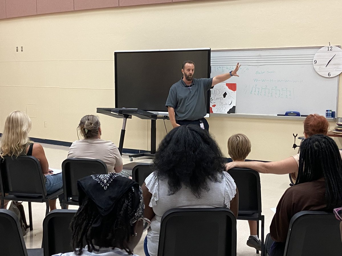 PBGHS would like you to meet 🥁Mr. Kalwa, 🧡🐊💙 Band Director! 🎶