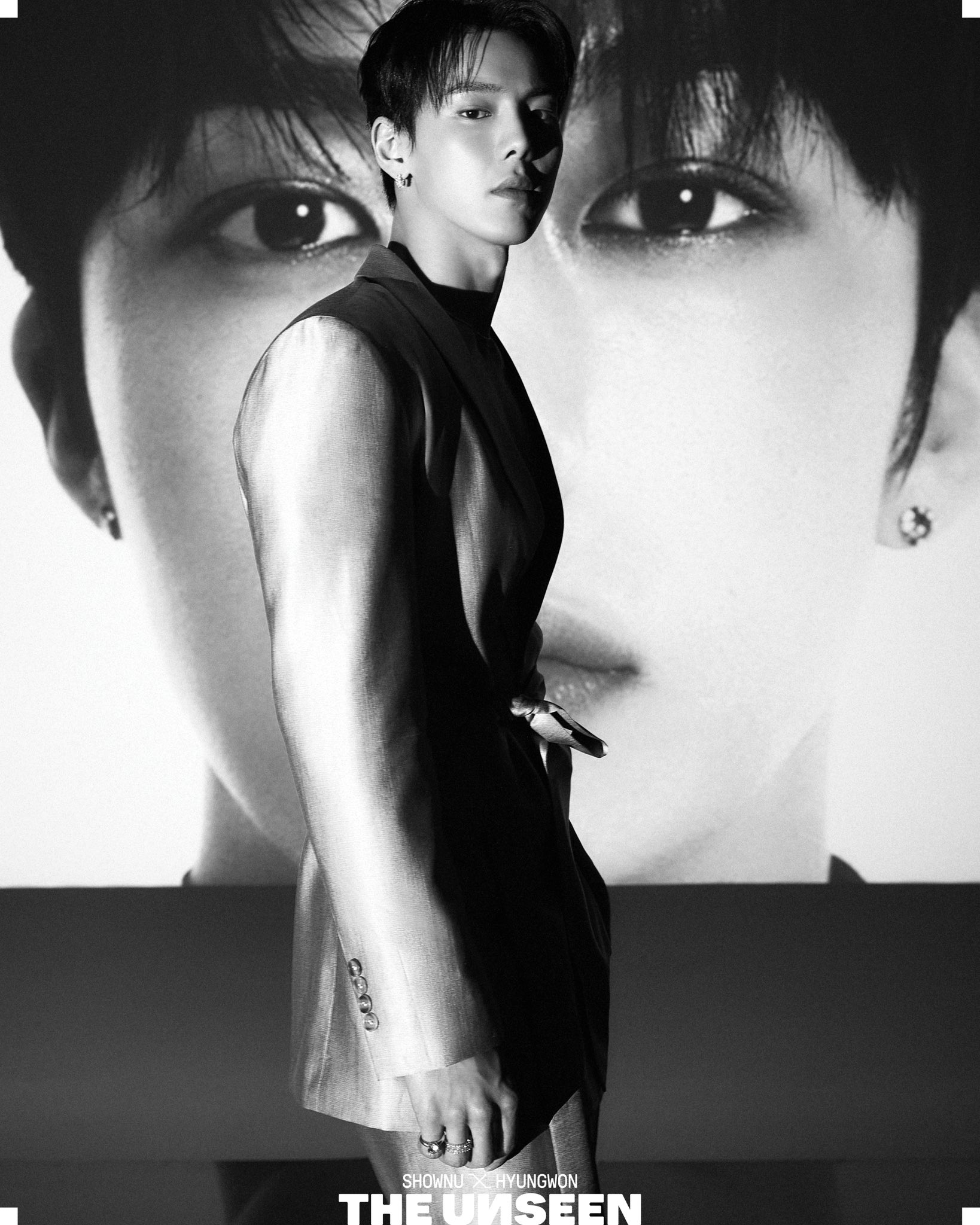MONSTA X ショヌ THE UNSEEN WITHMUU ポラロイド MONSTA X SHOWNU HYUNGWON THE UNSEEN WITHMUU POB Official