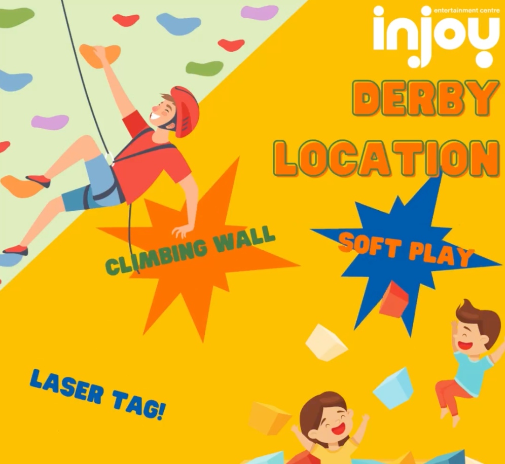 Climbing? Laser Tag? Soft Play? Book any activity with Injoy Centre Derby!

Follow the link in @injoy_centres bio or go to injoycentres.com

#derby #injoycentre #softplay