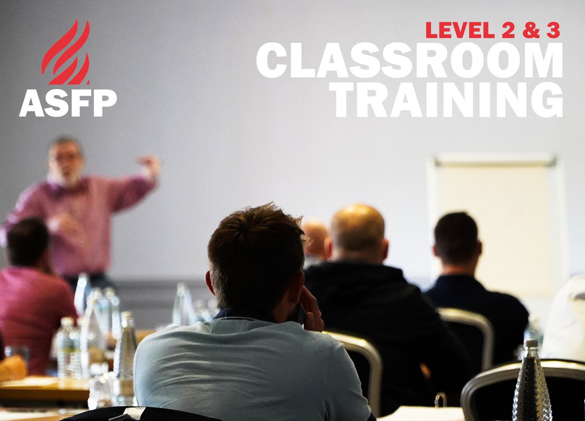 ASFP Classroom Training Courses | Level 2 & 3 Courses Level 2 - Coventry - Dublin Level 3 - Manchester - Reading - Dublin Book your training online now: buff.ly/3O2x2iA