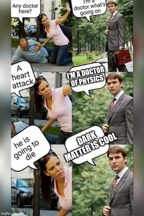 AviFriedlander's tweet photo. Now that I have defended my thesis I can finally fully transform into the "help, I need a doctor" meme https://t.co/5EUD956Hv1