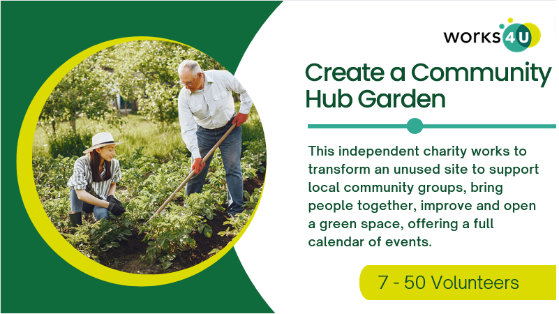 works4utweet's tweet photo. 🌱🌻 Calling All Green Thumbs and Kind Hearts! 🌻🌱
Join us in creating a beautiful and bountiful community garden together!
For more information, email martyna@works-4u.com
#Works4U #EmployeeVolunteering #CorporateVolunteering #TeamDays #ESG #SocialImpact #ResponsibleBusiness https://t.co/zlH5gXrqDW