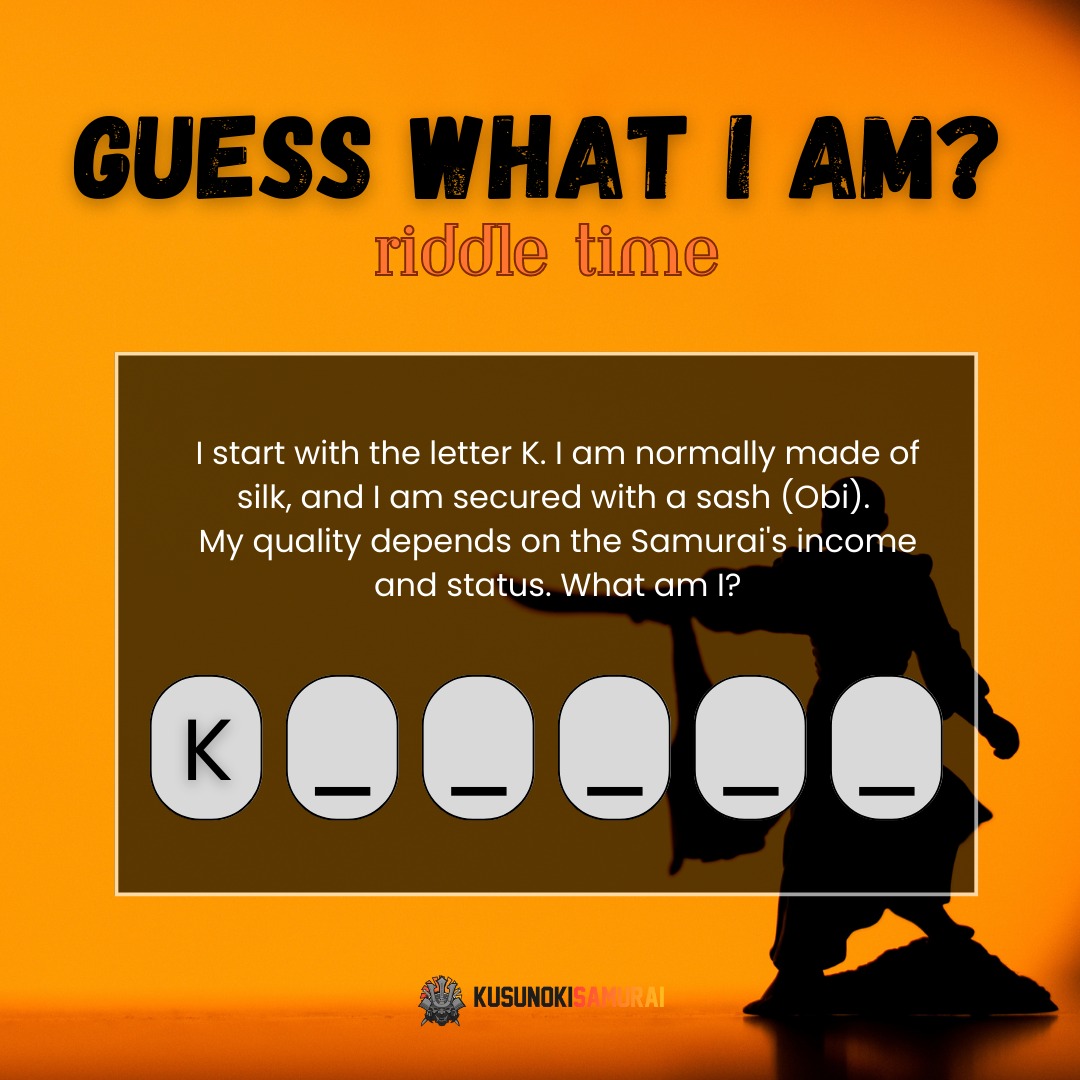 kusunokitoken's tweet photo. I start with the letter K...🤔

#Kusunoki #Kusunokisamurai #token #blockchain #crypto #cryptocurrency #gamer #gaming #powerful #P2E #P2EGames #NFTs #Metaverse #pc #traditional #Samurai #solvetheriddle #riddle #riddleoftheday https://t.co/nOQcJBc0Cw