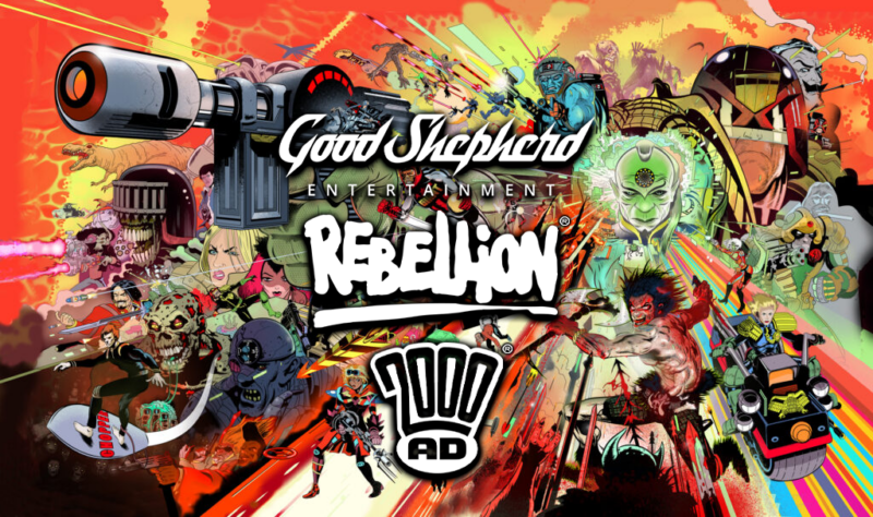 lazyajju's tweet image. Rebellion &amp;amp; Good Shepherd Entertainment become partner &amp;amp; working on comic Iconic 2000 AD universe, the home of Judge Dredd, Rogue trooper, ABC Warrior &amp;amp; more...😍👀

#2000AD #ComicAdaptation #NewGames #UpcomingGames #GamingInfoAndNews #Gaming #rebellion #GoodShepherdEntertainment