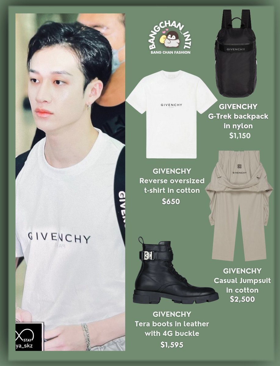 👕👖] 230719 - Bang Chan's Airport fashion from Stray Kids