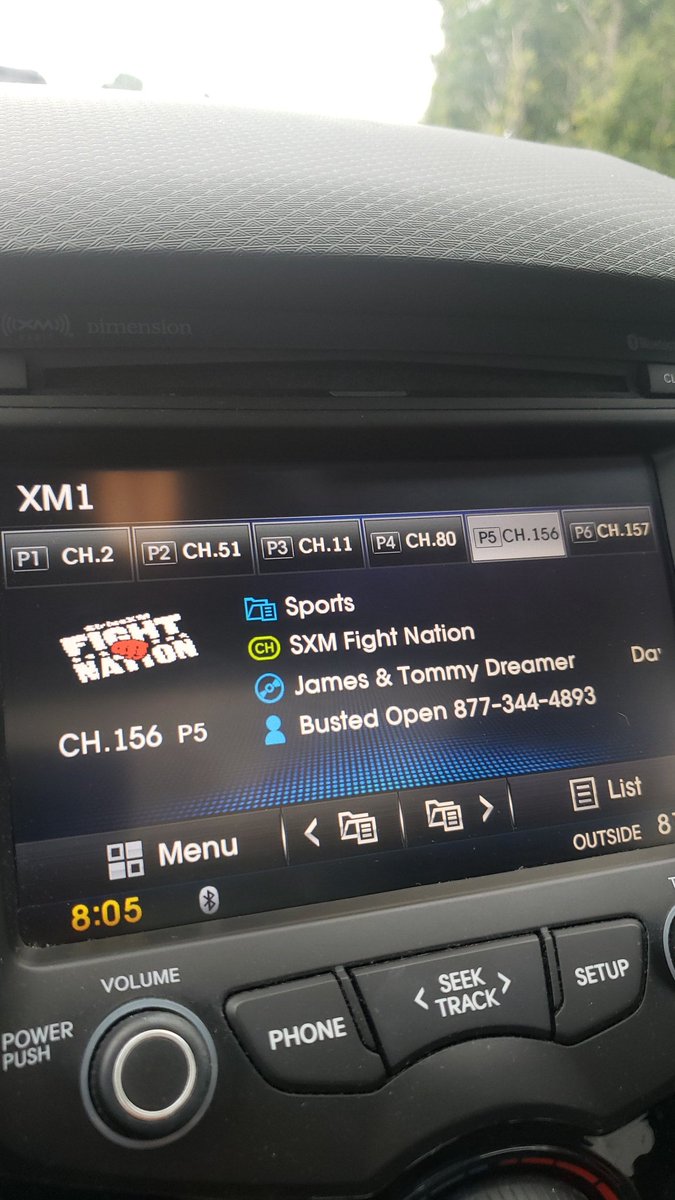 On my way to work
<a href="/BustedOpenRadio/">SiriusXM Busted Open</a> <a href="/bullyray5150/">Bully Ray</a> <a href="/THETOMMYDREAMER/">Tommy Dreamer</a> 
#bustedopen247