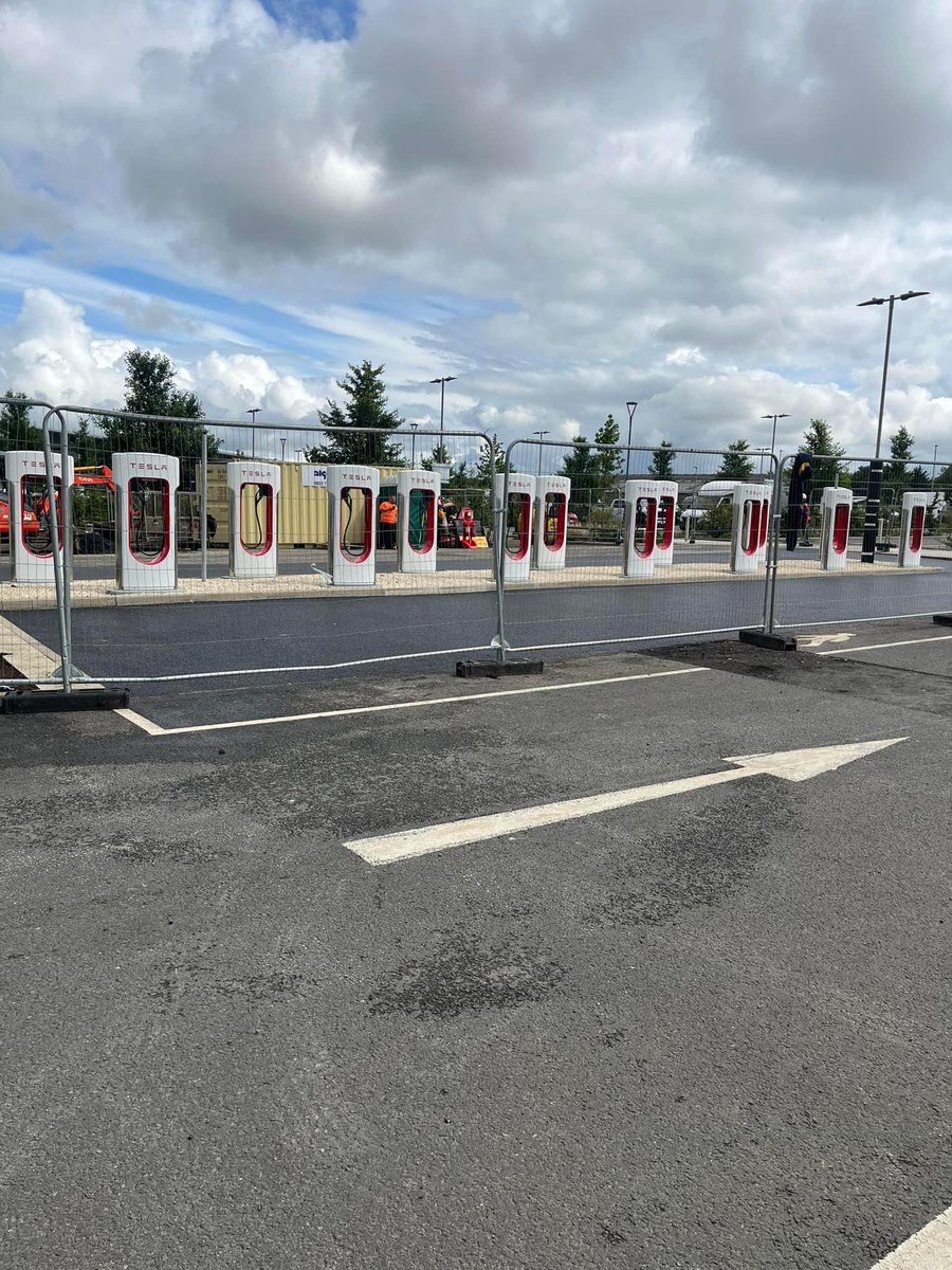 Tesla Owners UK 🇬🇧 on Twitter "Rugby Supercharger expansion is getting