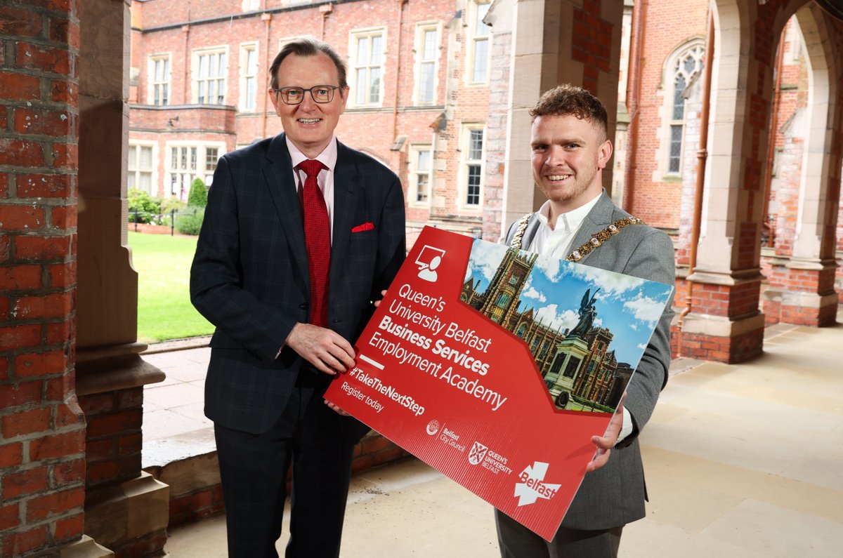 belfastcc's tweet photo. NEWS: Belfast City Council &amp; Queen's University Belfast join forces to remove barriers to employment  https://t.co/BCnUpcuvgi 

@CllrRyanMurphy @QUBelfast 

#TakeTheNextStep https://t.co/oYeo09gqWQ