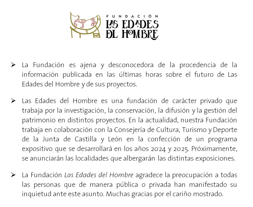 Las Edades del Hombre tweet media