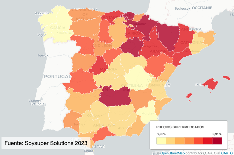 [Estudio] Hoy lanzamos hoy el X Barómetro de precios regionales de supermercados, el mayor estudio de precios de supermercados. Puedes ver cómo han evolucionado los precios el último año y el ranking por provincias y CCAA. blog.soysuper.com/x-barometro-an…