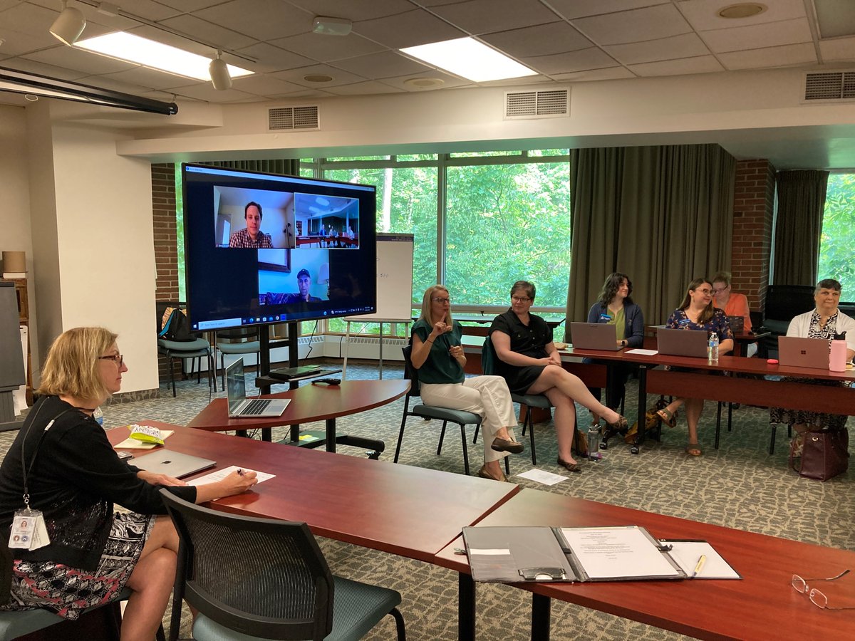 Proud to host and work with State Board President Paul LaRue, <a href="/RepJoeMiller/">Rep. Joe Miller</a> and other for an America 250 Ohio K-12 Education work group meeting yesterday. We are excited to continue participating in this important effort. ohiohistory.org/ohio-commissio…