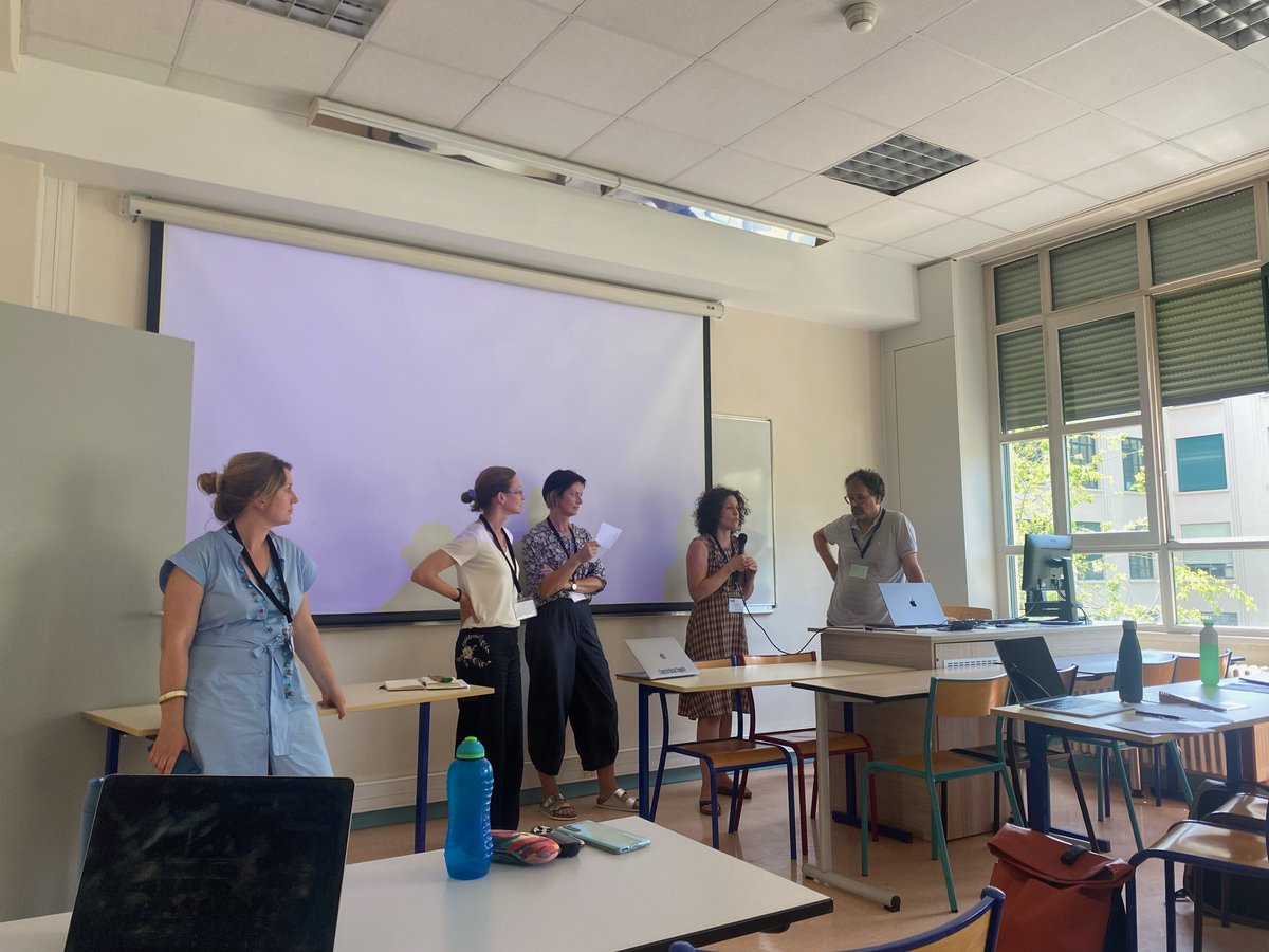 AphraK's tweet image. Really enjoyed presenting at the IAMCR Lyon23 conf. We presented on AI Governance and blindspots from a media and  communications perspective, published in IPR. See  paper at lnkd.in/efJjaSVU  Thanks to Gizem Yardımcı for photo. @IAMCRtweets @ADAPT @MU__SSI #IAMCR2023