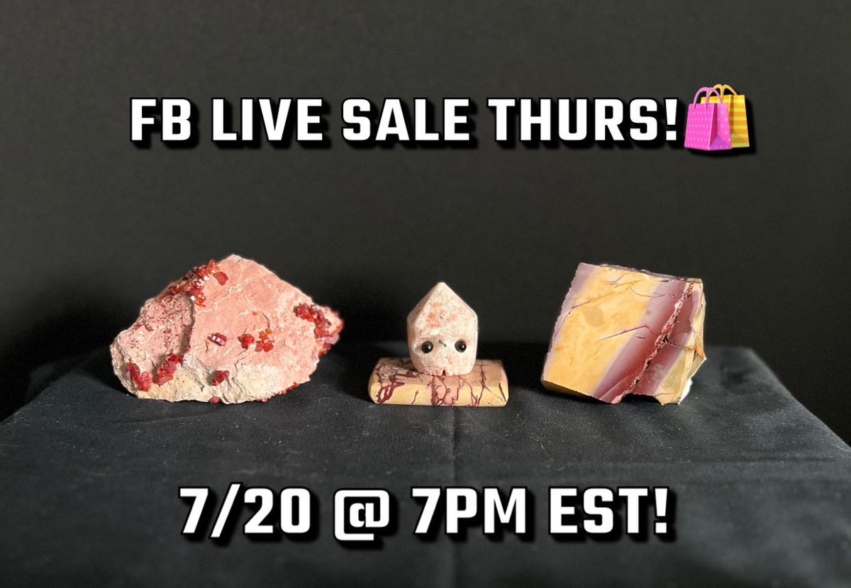 DruzyDazed's tweet photo. Short notice!!!! but Druzy Dazed is going live tomorrow, 7/20 at 7pm EST!✨ Join us for some savings on jewlery and raw material!🤗💎🪨🔮 Link below!⬇️✨

https://t.co/AwSOC4xay5

#crystals #crystalsales #livecrystalsale #livecrystalsales #uniquecrystals https://t.co/GD34rk1O1D