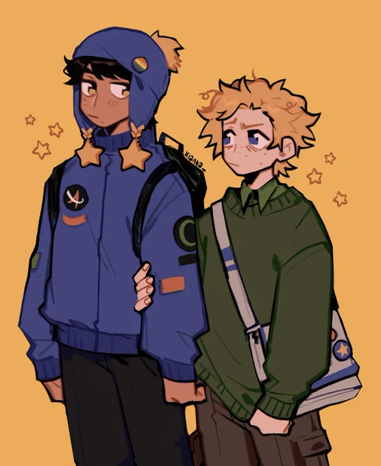 playing with new brushes  #spcreek #southpark