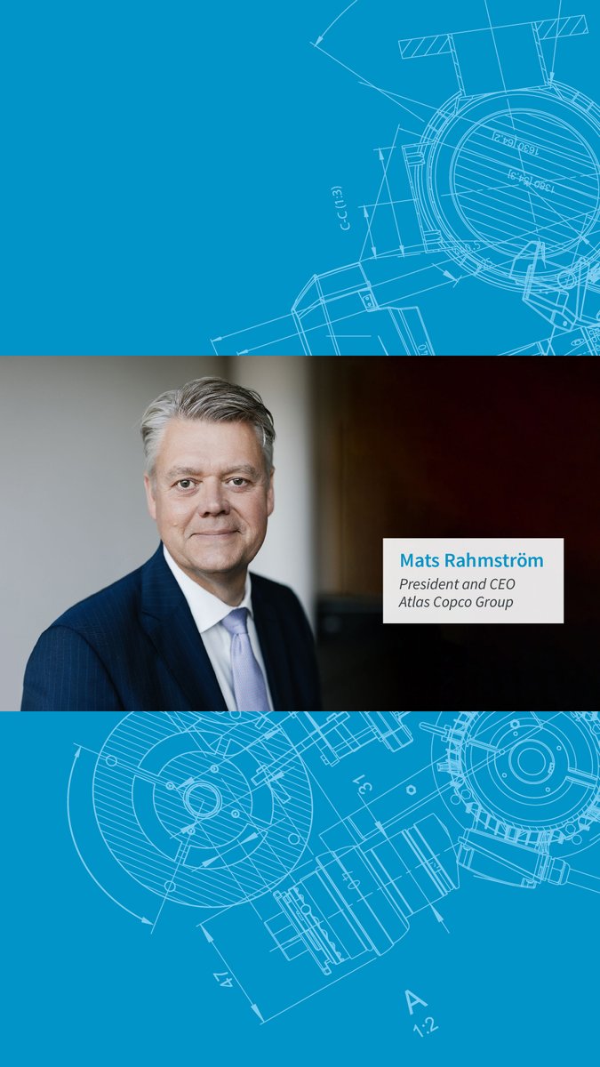 AtlasCopcoGroup's tweet photo. Solid orders, record revenues, and operating profit. Mats Rahmström, President and CEO of the Atlas Copco Group, comments on the report for Q2 that was released today.  
Read more here: https://t.co/bilPBJ6jwc

#AtlasCopcoGroup #AtlasCopcoCEO #FinancialResults https://t.co/SosCygBsqw